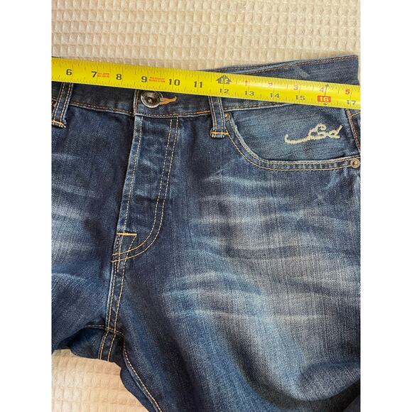 VTG Ed Hardy Denim 2008 Men’s Animal Embroidered Jeans Y2K Street Style Size 33 - Picture 8 of 16